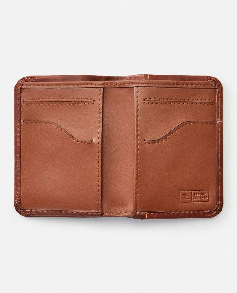 Rip Curl Searchers Portrait RFID Slim Brown Wallet-2