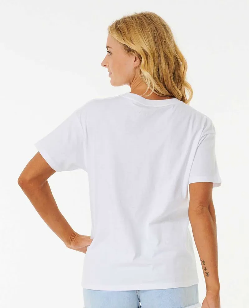 Rip Curl Icons Of Surf Relaxed Tee White-2