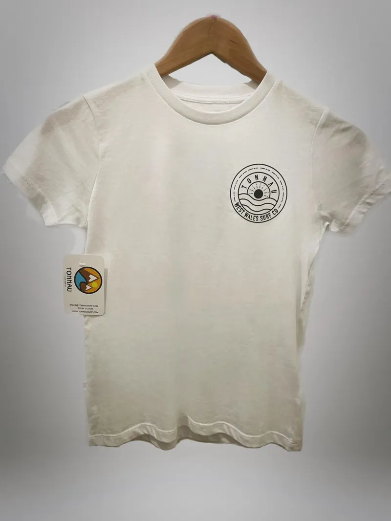 Tonnau Kids Sunset Tee - White
