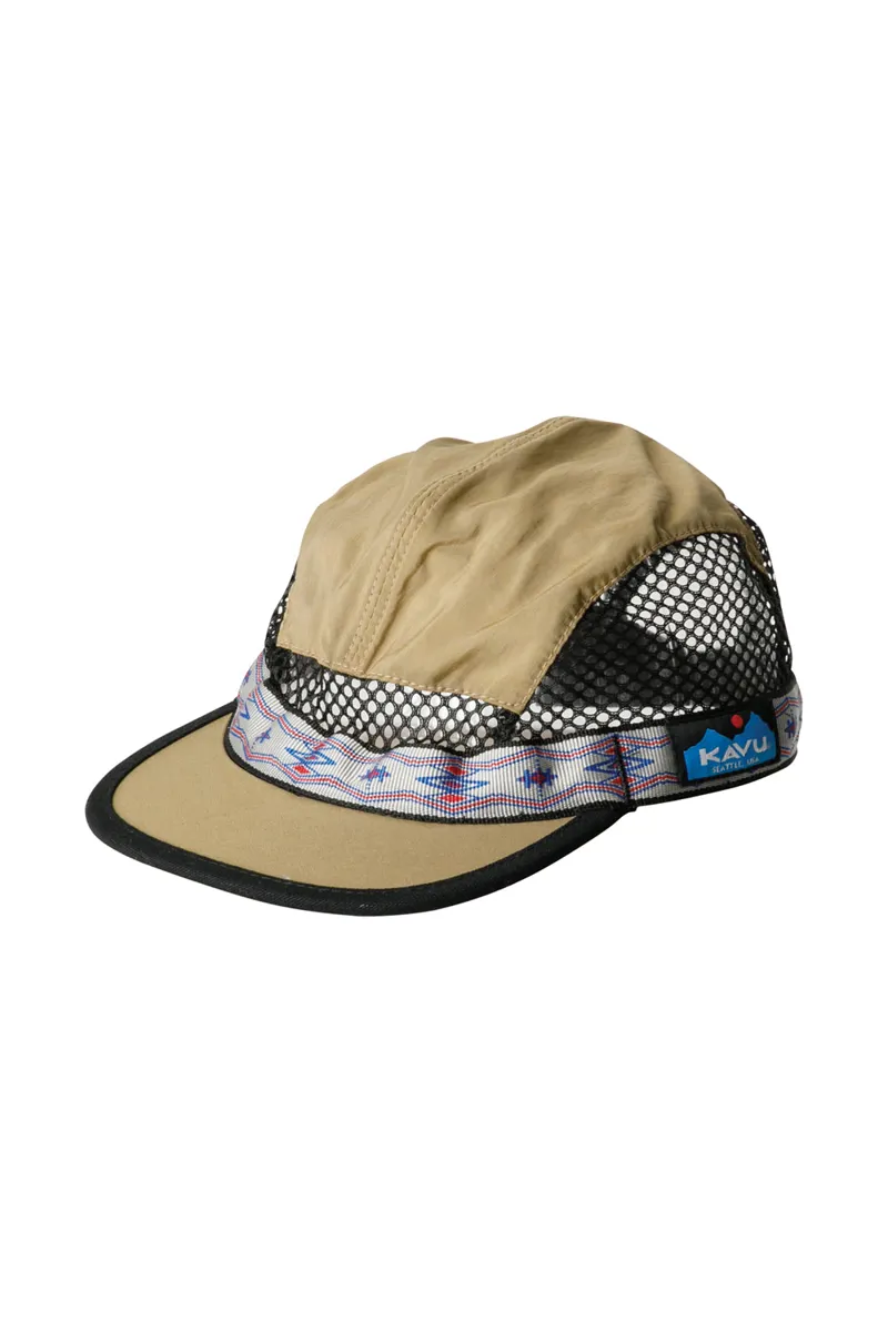 Kavu Trail Runner Headwear Pyrite - Unisex Brown Cap