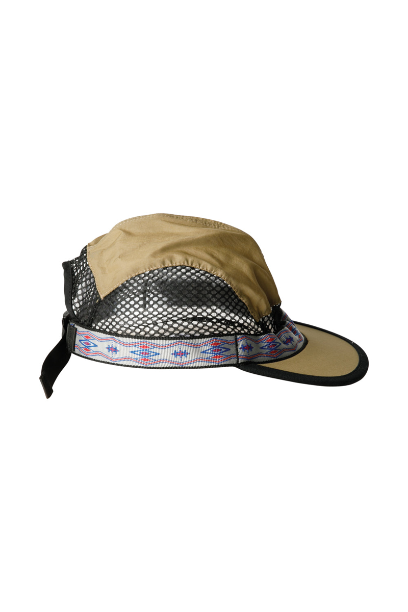 Kavu Trail Runner Headwear Pyrite - Unisex Brown Cap-3
