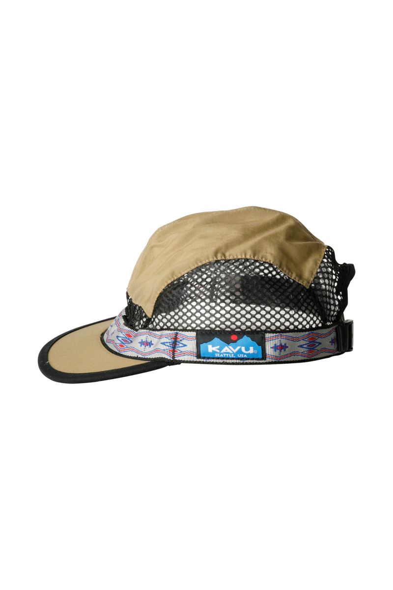 Kavu Trail Runner Headwear Pyrite - Unisex Brown Cap-1