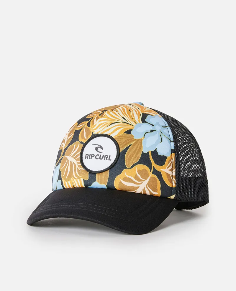 Rip Curl Follow The Sun Trucker Black - Womens Cap