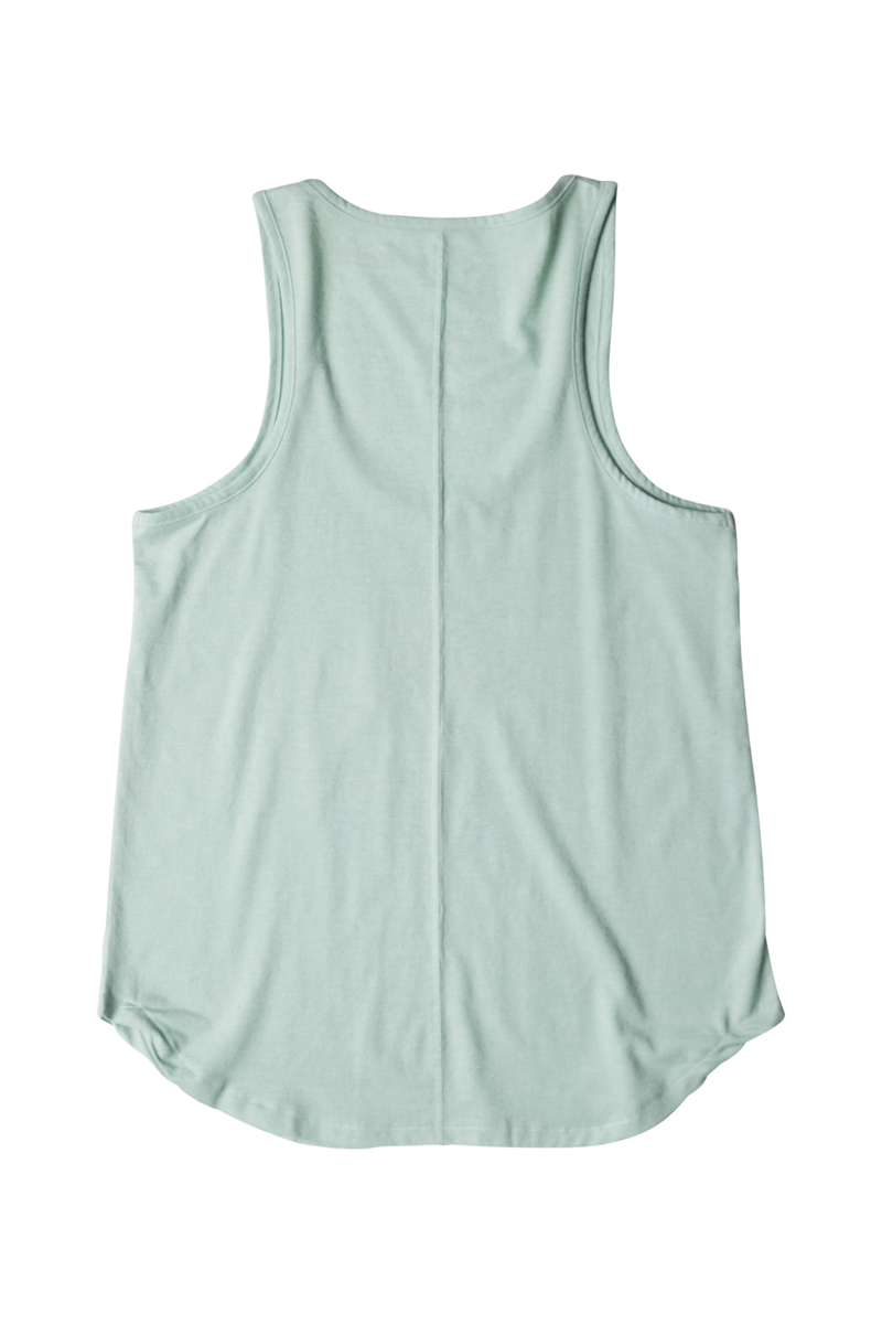 Kavu Dont Sweat It Tank Cool Aqua - Womens Blue Vest Top-1
