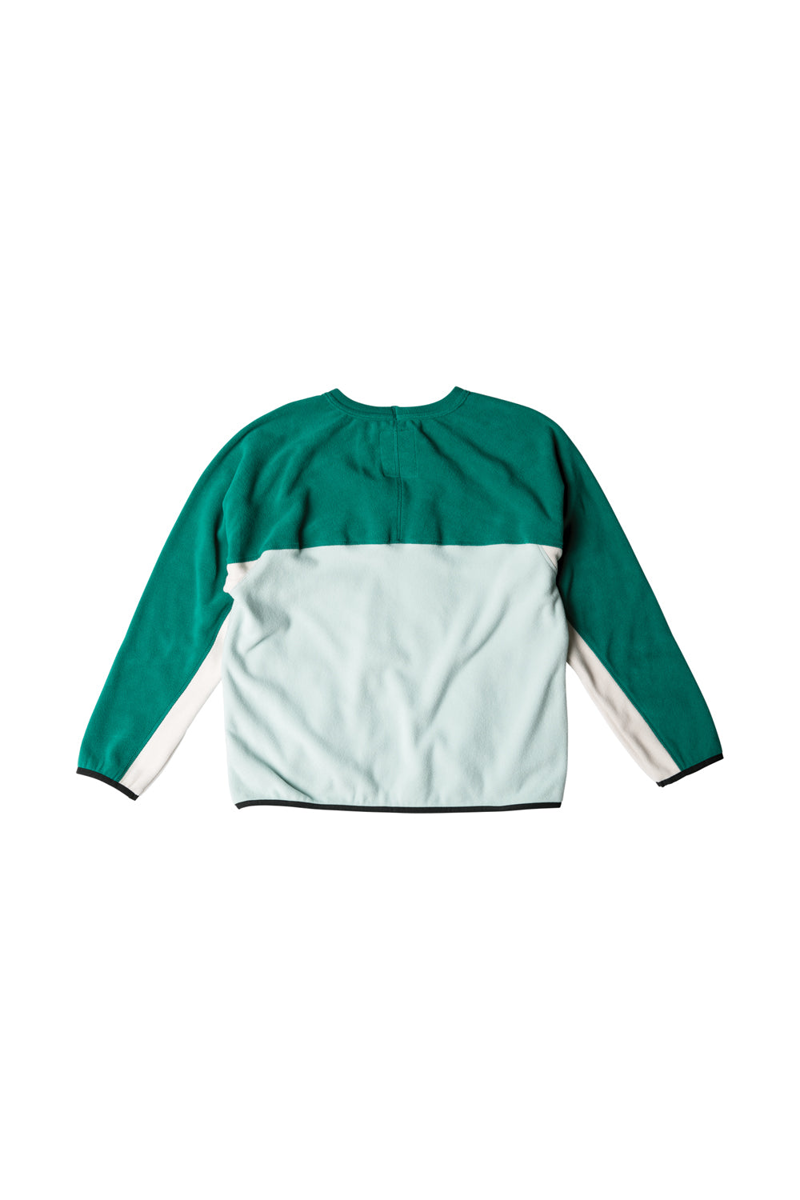 Kavu Kelowna Ocean Mist Fleece - Womens Green Sweatshirt-1