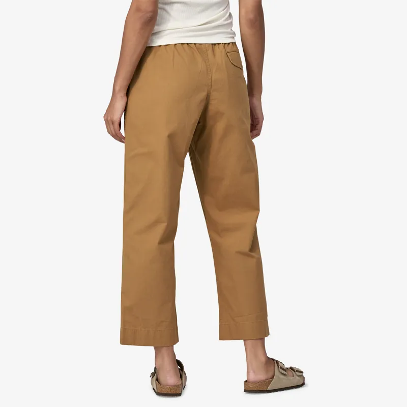 Patagonia Funhoggers Pants Nest Brown - Womens Brown Trousers-1