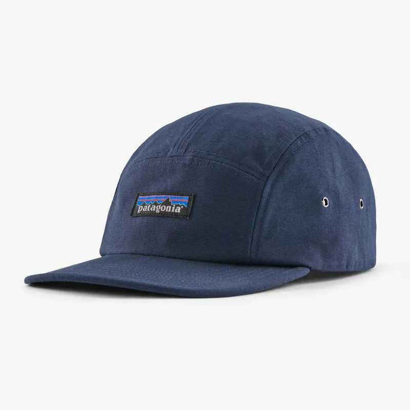 Patagonia P-6 Label Maclure Hat New Navy - Unisex Blue Cap