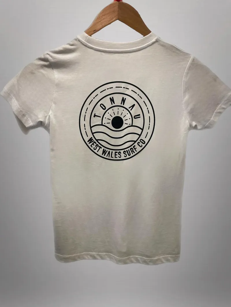Tonnau Kids Sunset Tee - White-1