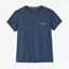 Patagonia P-6 Logo Responsibili-Tee Utility Blue - Womens T-Shirt