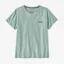 Patagonia P-6 Logo Responsibili-Tee Wispy Green - Womens T-Shirt