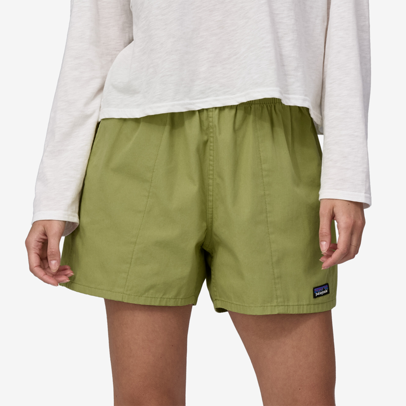 Patagonia Funhoggers Shorts Buckhorn Green - Womens Shorts-1