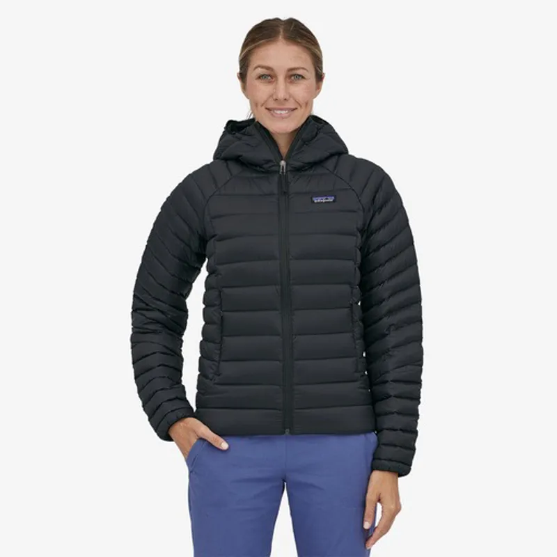 Patagonia Women's Down Sweater Hoody - Black-1