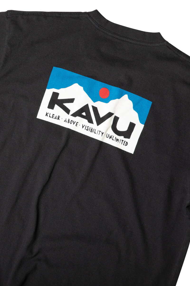Kavu Klear Above Etch Art T-Shirt Black - Mens Black Tee-2