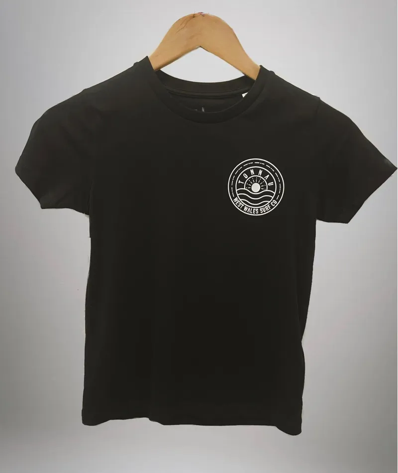 Tonnau Kids Sunset Tee - Black