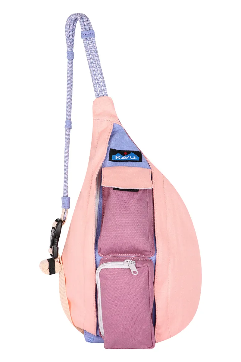 Kavu Mini Rope Bag Fruit Frenzy - Unisex Pink Sling Pack