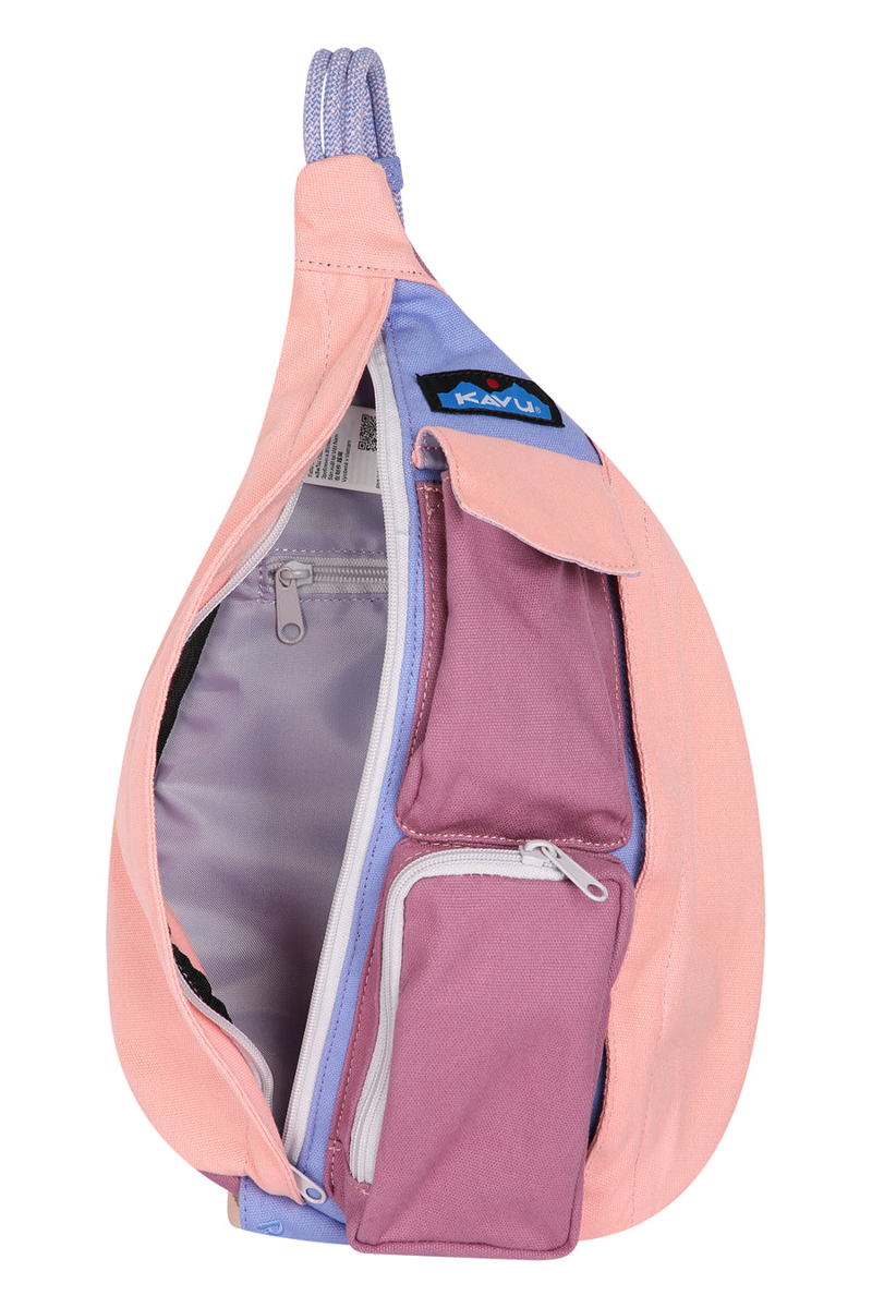Kavu Mini Rope Bag Fruit Frenzy - Unisex Pink Sling Pack-2