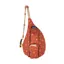 Kavu Mini Rope Bag Mirage Glow - Unisex Orange Sling Pack