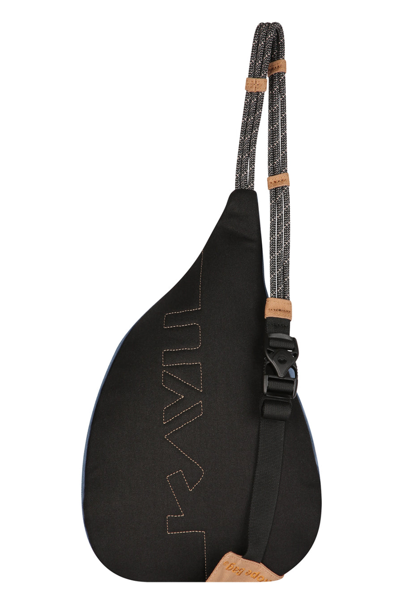 Kavu Mini Rope Bag Night Drop - Unisex Blue Sling Pack-1