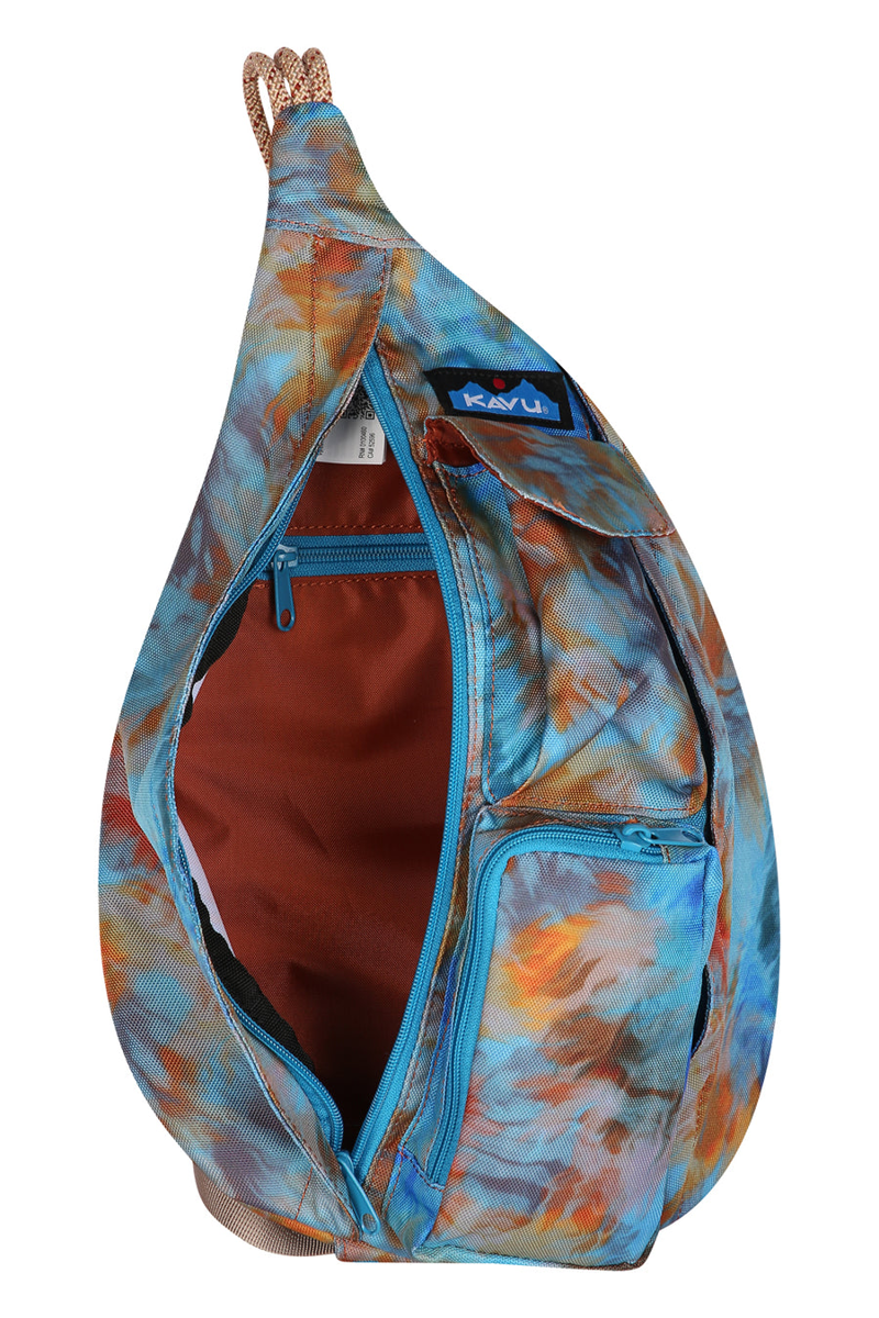 Kavu Mini Rope Sling Ocean Potion - Unisex Blue Shoulder Pack-2
