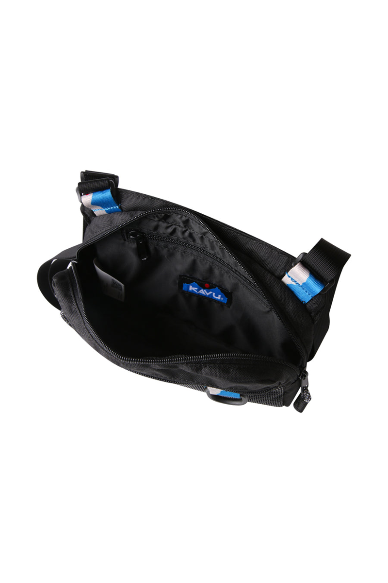Kavu Delray Beach Bag Black - Unisex Cross-body Bag-2