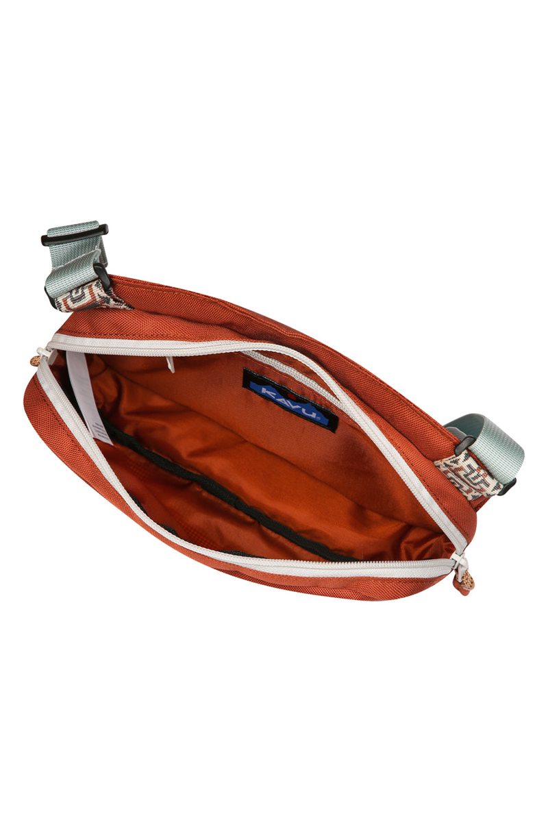 Kavu Delray Beach Bag Cool Aqua - Unisex Red Crossbody Bag-2