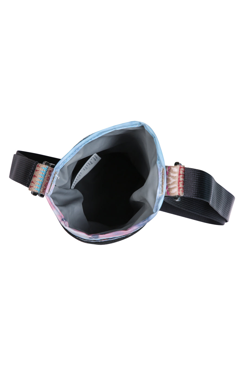 Kavu Sip Sling Insulated Bag Spiral Tie Dye - Unisex Pink Bottle Bag-2