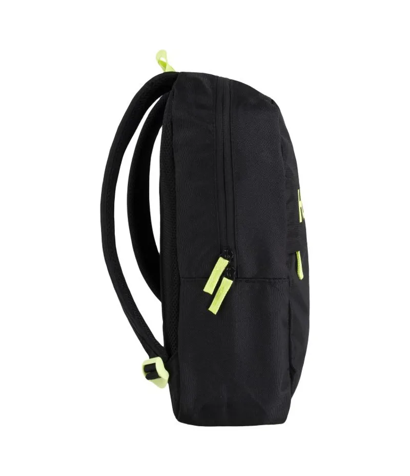 Hurley The One And Only Backpack Black/Lt Lemon - Unisex Black Yellow Rucksack-2