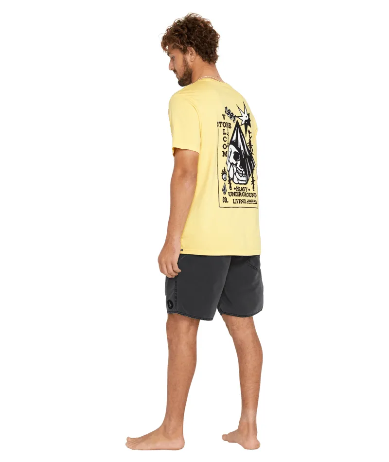 Volcom Center Trunk 17 Black - Mens Black Boardshorts-6