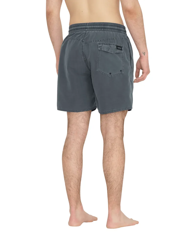 Volcom Center Trunk 17 Dark Slate - Mens Grey Boardshorts-5