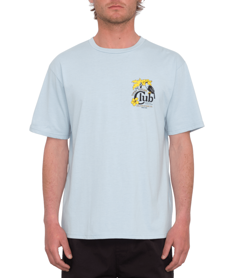 Volcom Tipsy Tucan Short Sleeve Tee Celestial Blue - Mens T-Shirt-1
