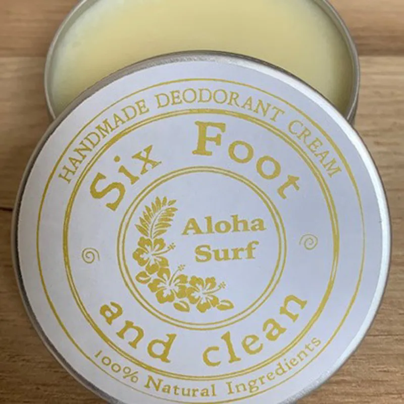 Six Foot and Clean - Deodorant cream - Aloha Surf