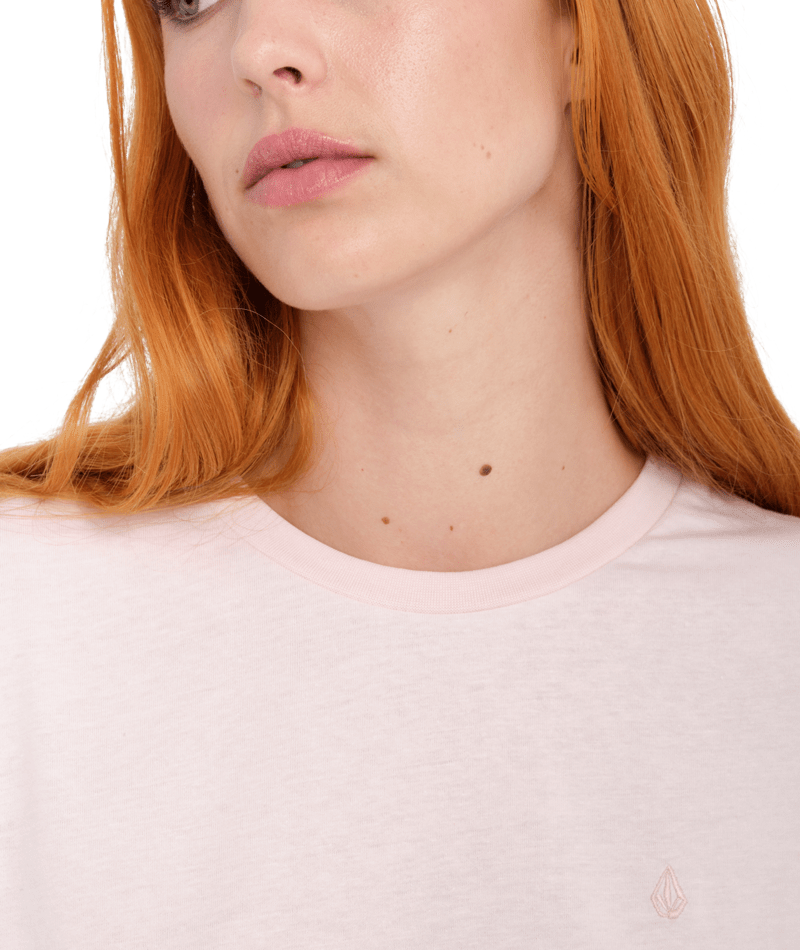 Volcom Stone Blanks Tee Lilac Ash - Womens Purple T-Shirt-3