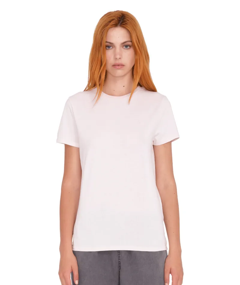 Volcom Stone Blanks Tee Lilac Ash - Womens Purple T-Shirt