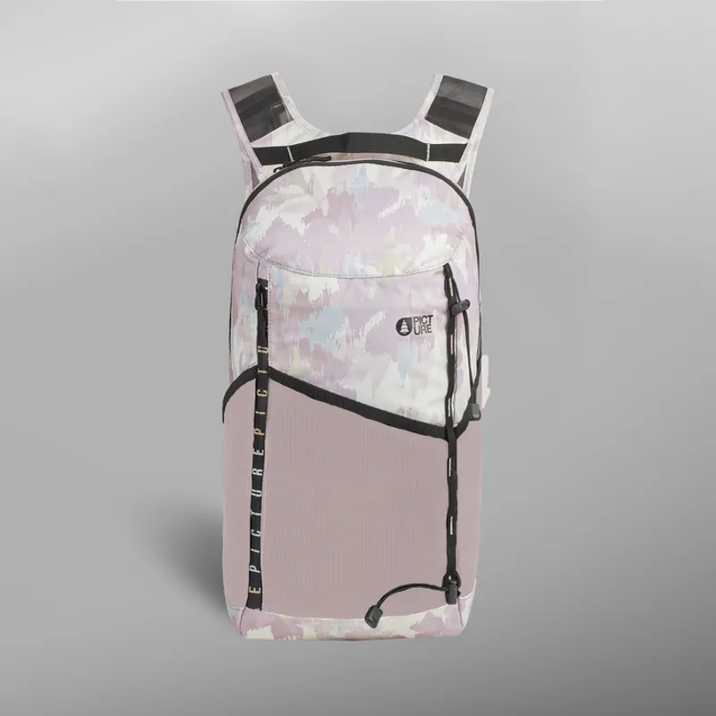 Picture Organic Clothing Off Trax 20 Backpack Bold Harmony Print - Unisex Pink Rucksack