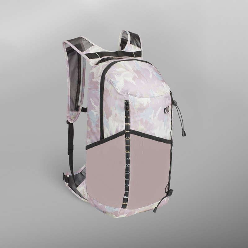 Picture Organic Clothing Off Trax 20 Backpack Bold Harmony Print - Unisex Pink Rucksack-2