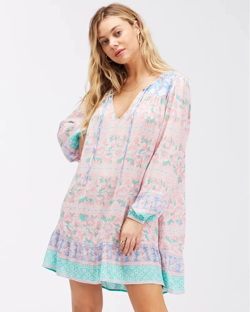 Billabong Boho Babe Midi Dress in Multi