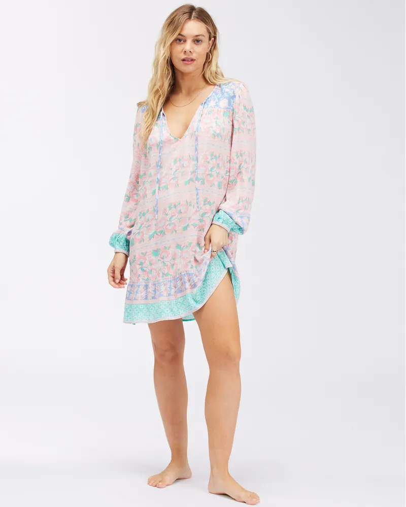 Billabong Boho Babe Midi Dress in Multi-3