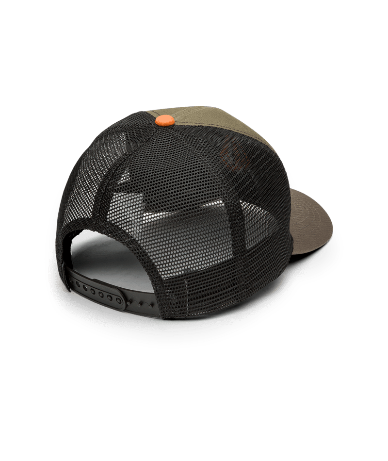 Volcom Full Stone Cheese Hat Wren - Mens Brown Trucker Cap-1