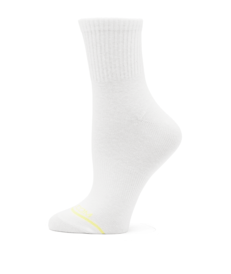 Volcom The New Crew 3 Pack Assorted Crew Socks - Womens Black White-7