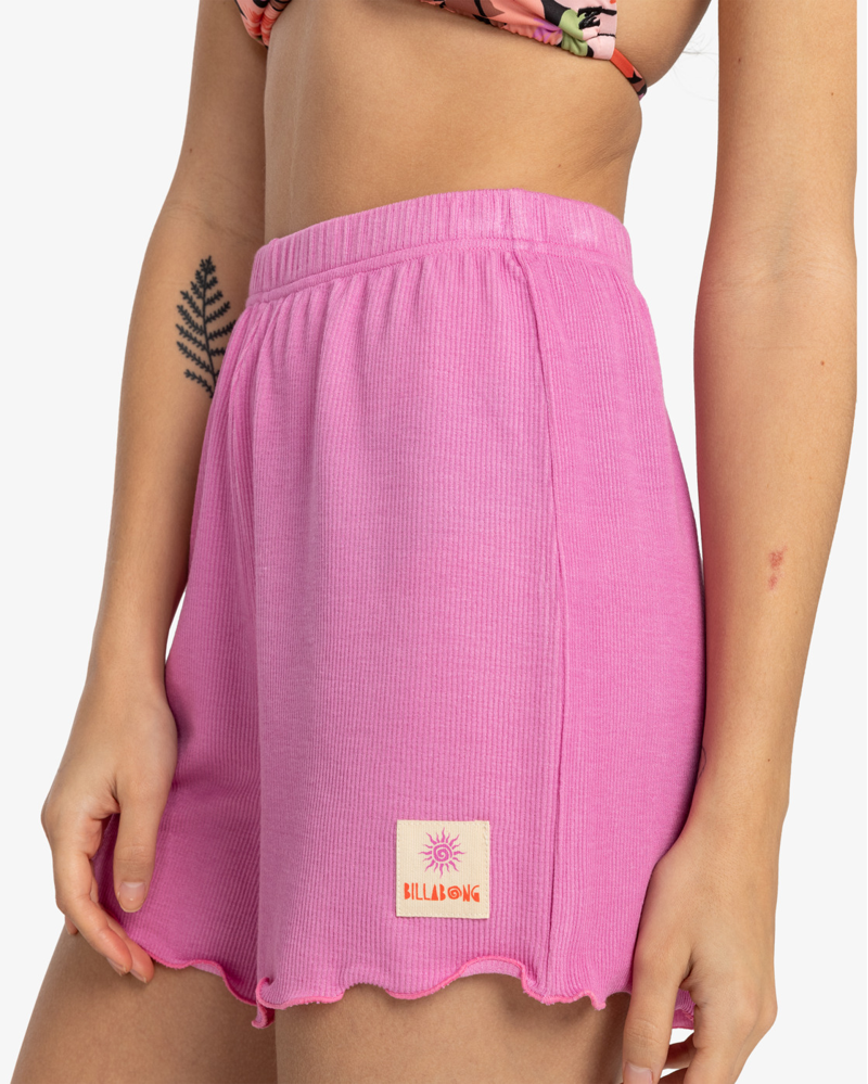 Billabong At Sunrise Shorts Lush Lilac - Womens Purple Shorts-3