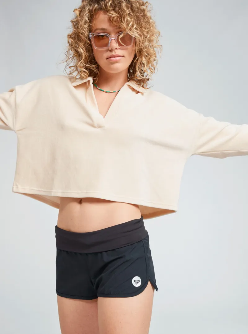 Roxy Endless Summer Boardshort Anthracite - Womens Black Shorts