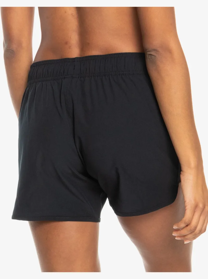 Roxy Classics 5 Inch Boardshort Anthracite - Womens Black Shorts-3