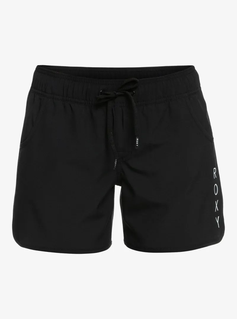 Roxy Classics 5 Inch Boardshort Anthracite - Womens Black Shorts-5