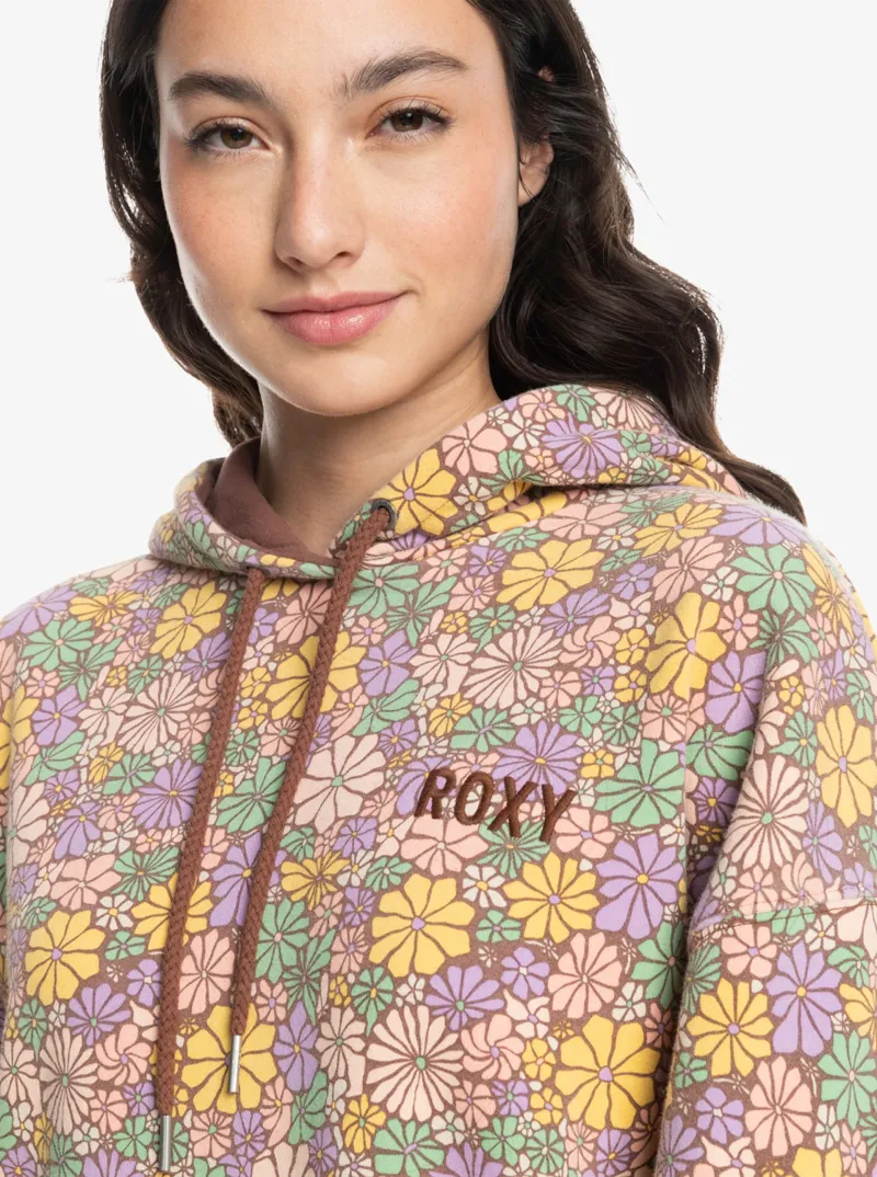 Roxy That Girl Beautiful Pullover Root Beer All About Sol Mini - Womens Brown Hoodie-3