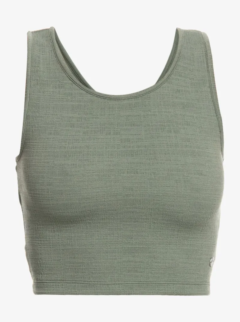Roxy Good Keepsake Halter Agave Green - Womens Vest-7