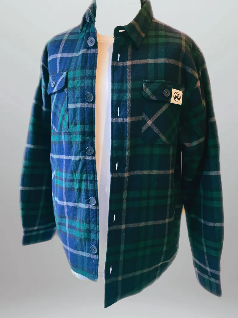 Tonnau Surf Shacket - Green Check
