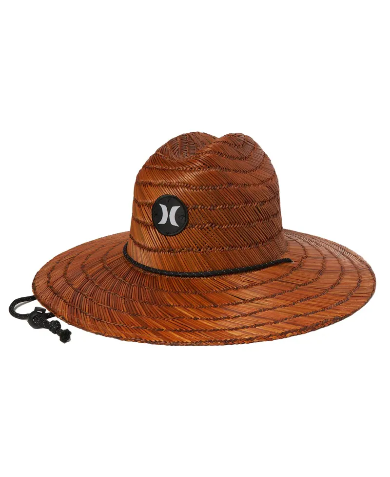 Hurley Weekender Lifeguard Hat Brown - Mens Straw Hat