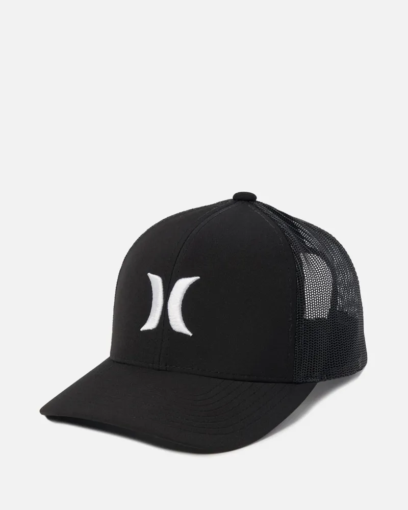 Hurley Del Mar Trucker Black/White - Mens Cap