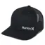 Hurley U Corp Staple Trucker Black - Mens Cap