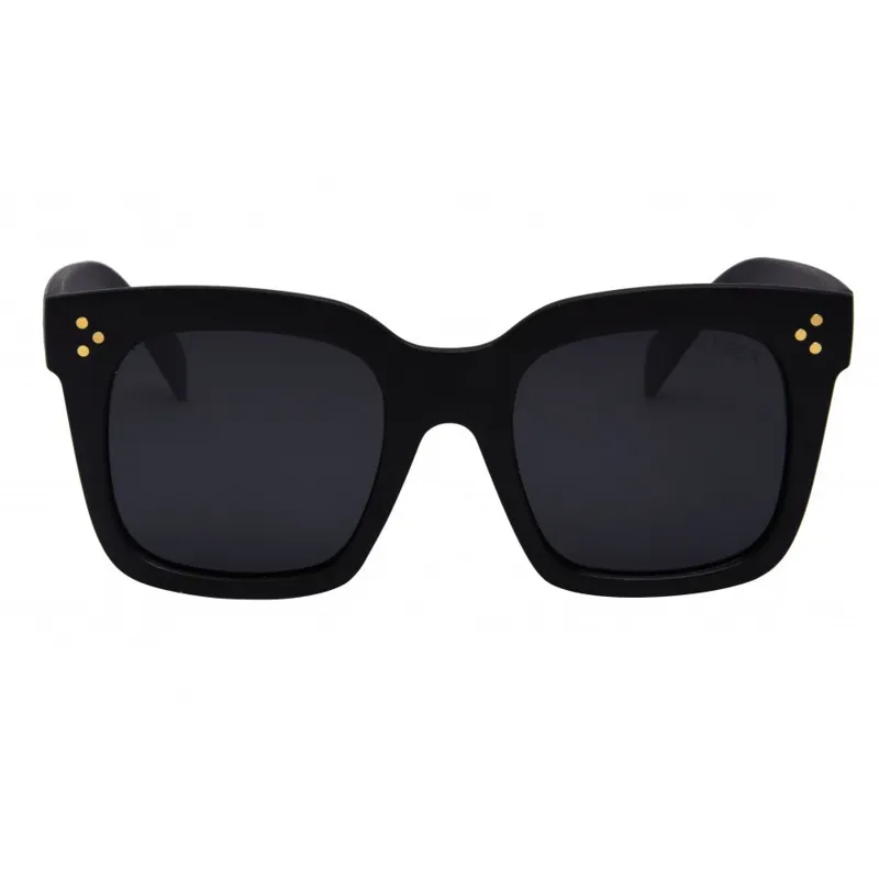 I-Sea Waverly Matt Black Polarized Sunglasses